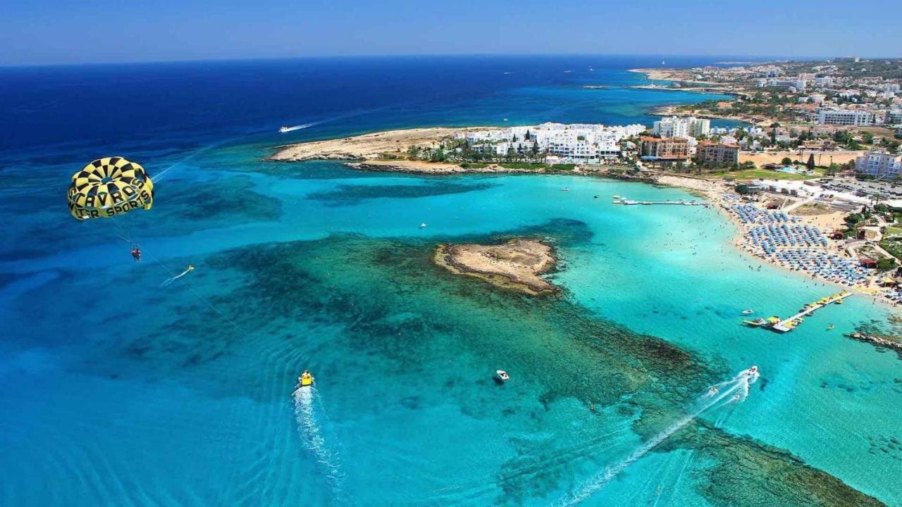 Beach Front Bella Vista By Ezoria Villas Protaras Exterior foto